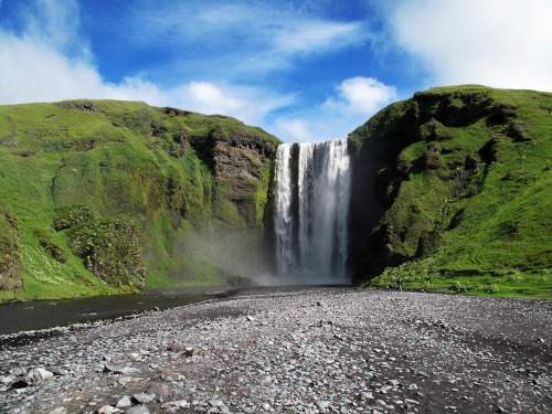 Skógafoss Wasserfall in Island